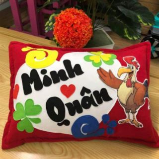 Gối hanmade tên bé