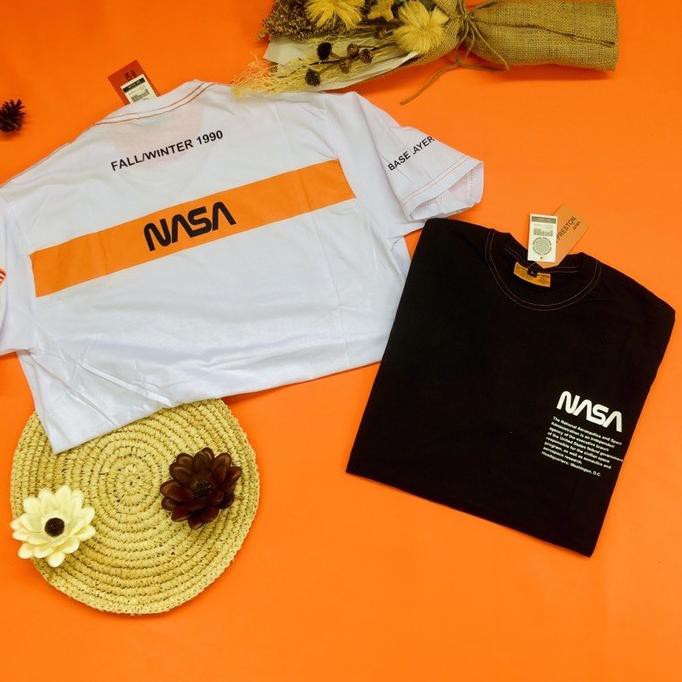 Áo Thun In Logo Nasa H & M Thời Trang