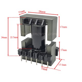 Lõi biến áp xung EC2834 6+6