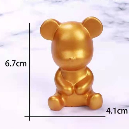 Gấu Đáng Yêu Trang Trí Bánh Kem Ngày Valentine 520