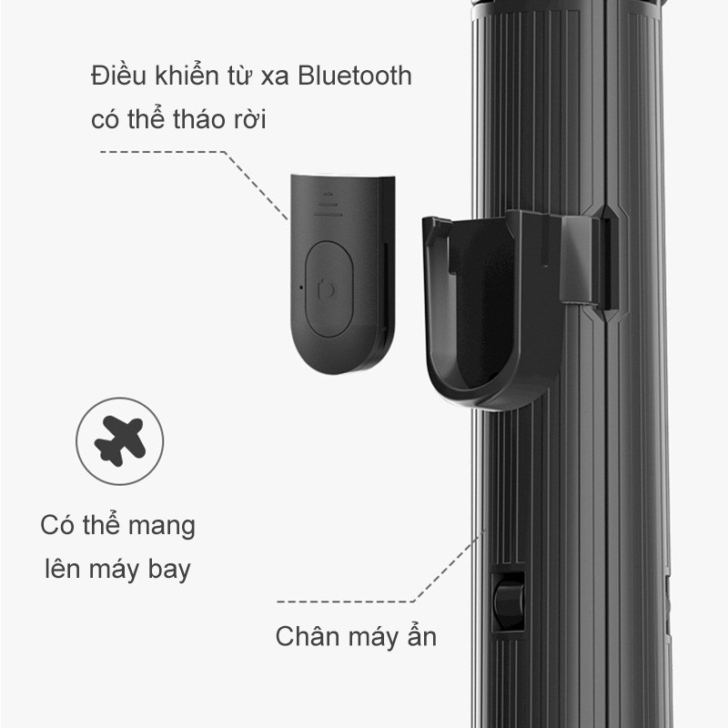 Bộ ổn định gimbal cầm tay mới, gậy chụp ảnh tự sướng trên điện thoại di động,ảnh Bluetooth {NBA6 | WebRaoVat - webraovat.net.vn