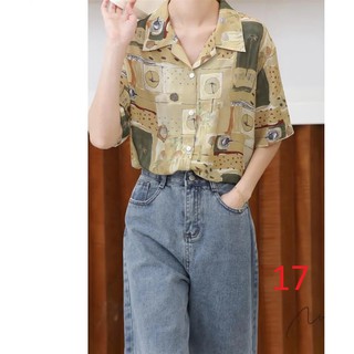 Áo sơ mi họa tiết n00778
