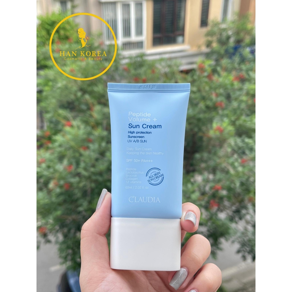 Kem chống nắng Daily sun Cream bảo vệ da, ngăn tia UV SPF 50+ PA++++ Nâng tone kiềm dầu,bảo vệ da, ngăn tia cực tím 60ml