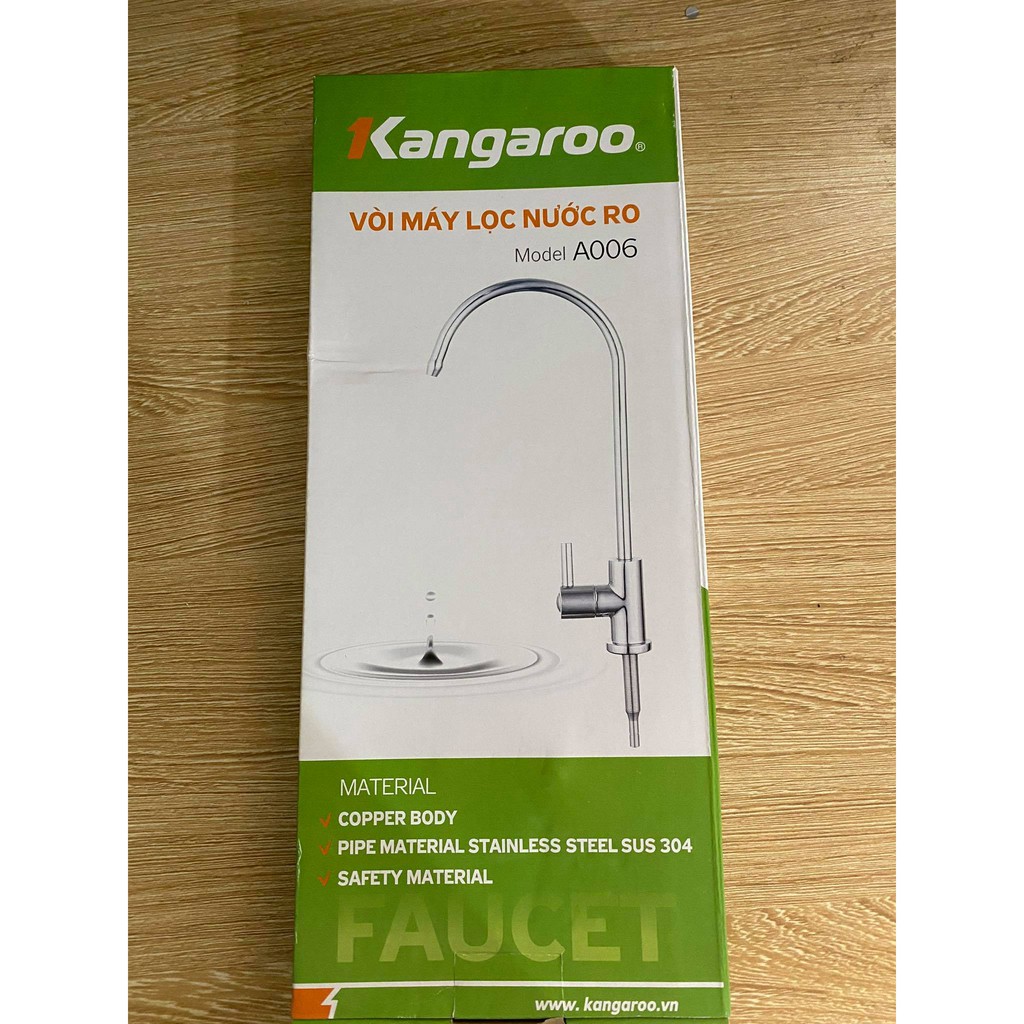 Vòi gạt máy lọc Kangaroo chính hãng