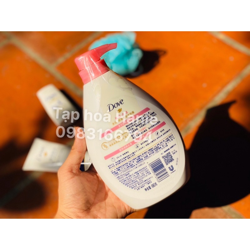SET SỮA TẮM ĐÀO DOVE MUA 1 ĐƯỢC 4