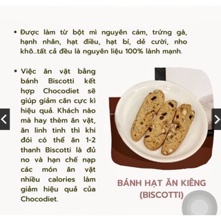 Bánh hạt hỗ trợ ăn kiêng chocodiet loewy brand - mua choco tặng bánh hạt