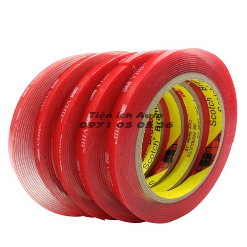 Cuộn băng dính 2 mặt 3M cường lực siêu dính | tienich_auto