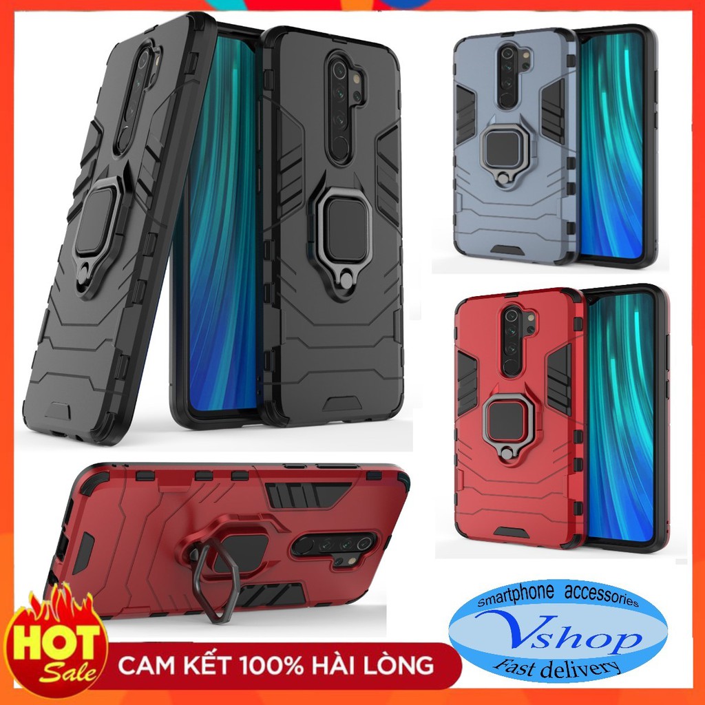 Ốp lưng Ốp Xiaomi Redmi Note 6 Pro/ Note 7/ Note 7 Pro/ Note 8/ Note 8 Pro Ốp batman, Ốp ironman chống sốc iring 360 độ