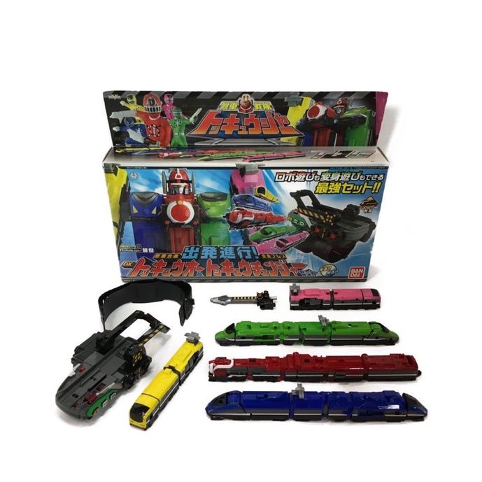 Đồ chơi siêu nhân Set Robo + đồ biến hình Toqger Dx Bandai