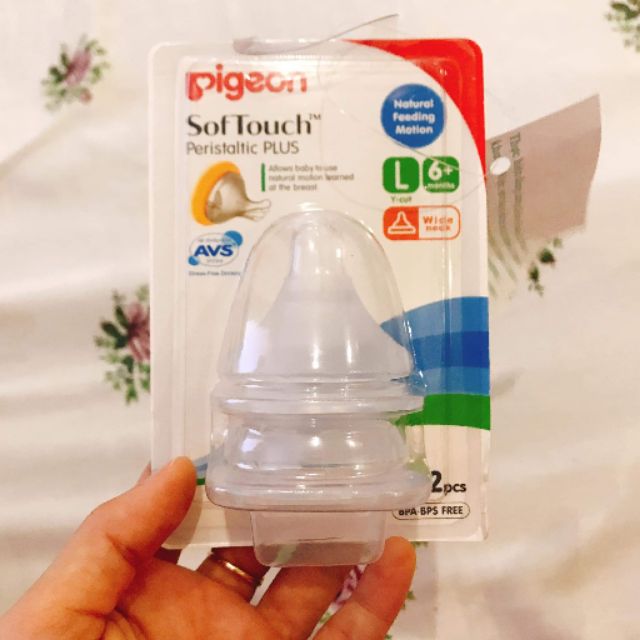 Cặp Núm ty pigeon nhập khẩu
