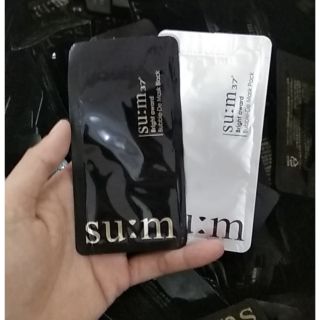 mặt nạ sủi bọt Sum (thải độc ,trắng da)