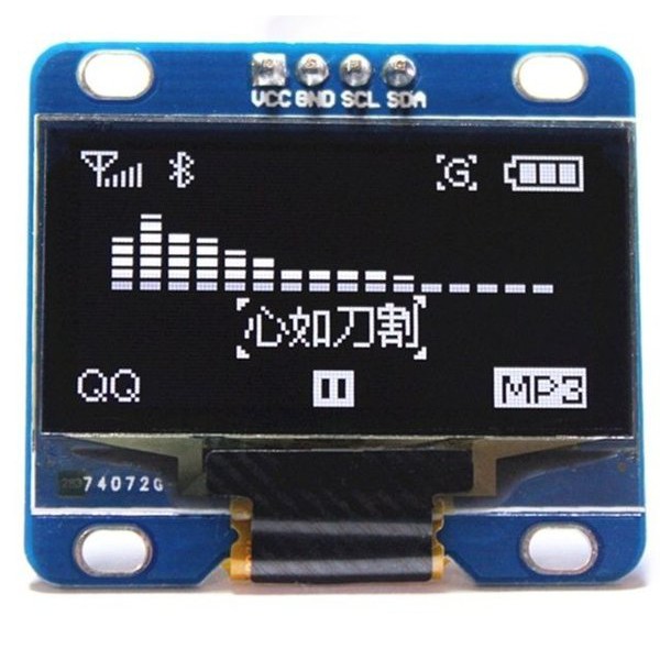 Màn Hình Oled 0.96 Inch Giao Tiếp I2C