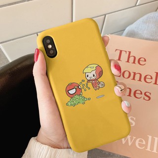 [FREESHIP toàn quốc đơn 50K] Iphone ốp lưng chống sốc Spider Man vs Iron Man
