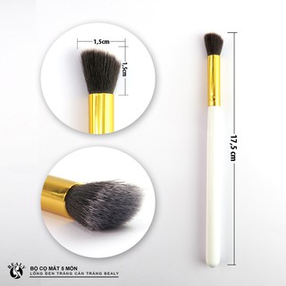 Bộ Cọ Mắt Cán Trắng Lông Đen 5C