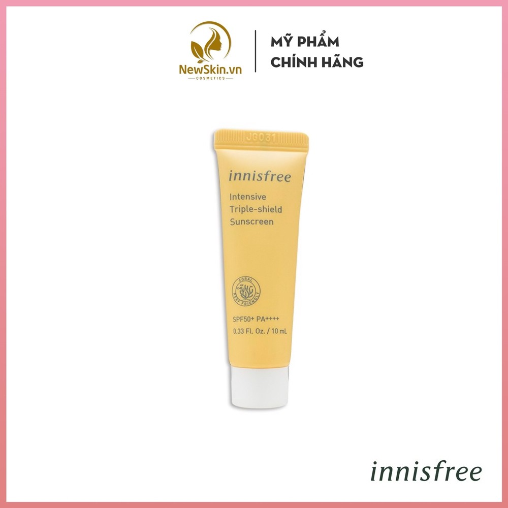 Kem chống nắng Innisfree Intensive Triple Shield Sunscreen 10ml