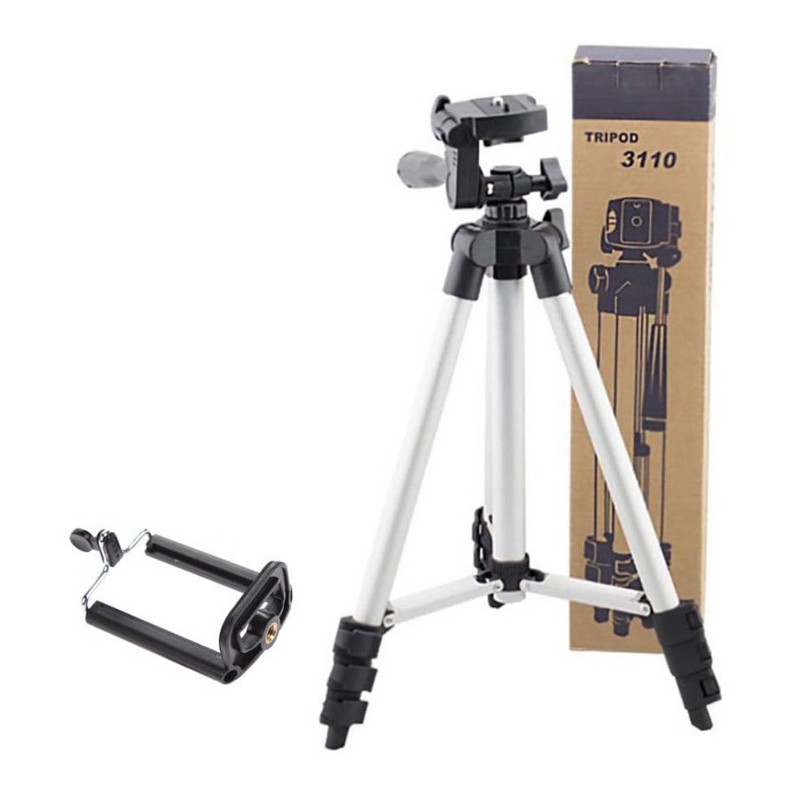 Gậy 3 chân giá đỡ điện thoại, máy ảnh chụp hình Tripod 3110