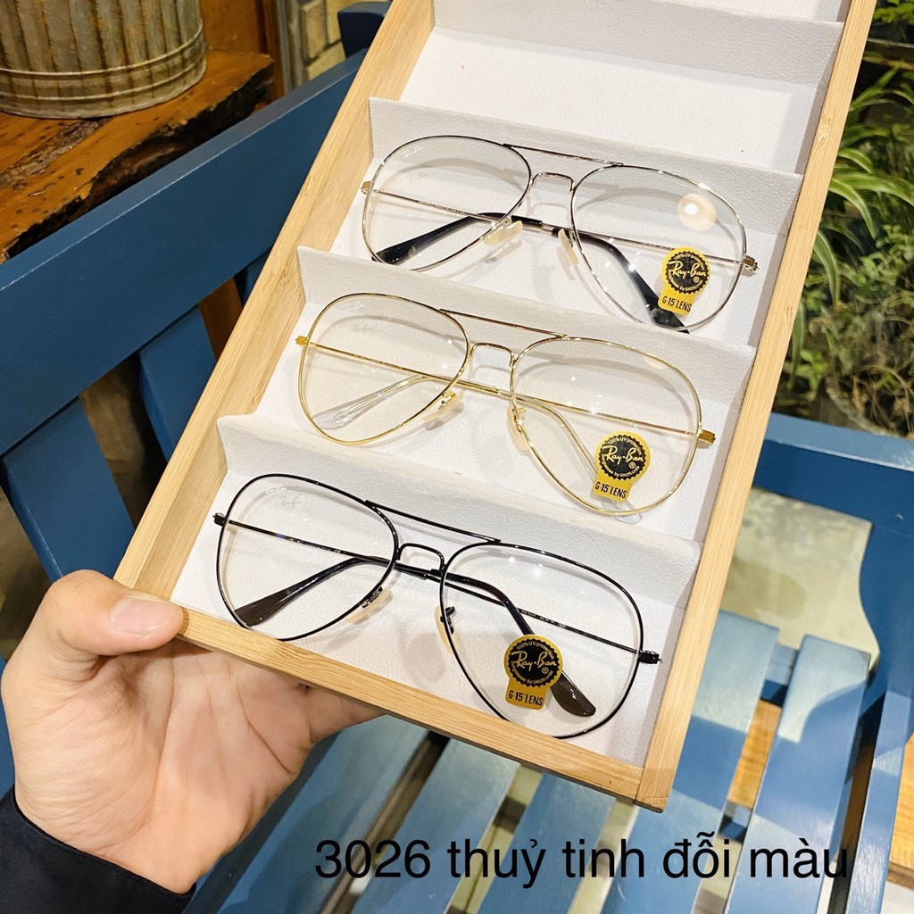 Mắt Kính Mát nam 3026, tròng kính,tròng đổi màu, chất nặng, hàng đẹp mẫu huyền thoại – Kính mát nam, nữ đẹp tặng kèm hộ