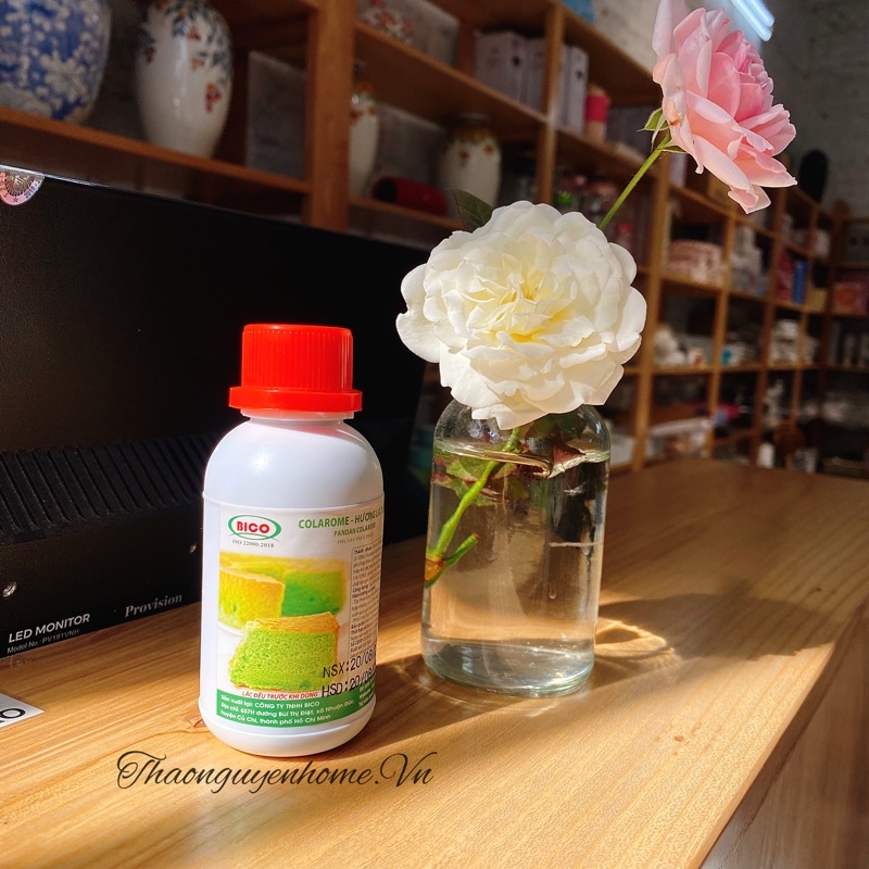 Hương lá dứa có màu Bico/ sữa, dâu, cam, socola….