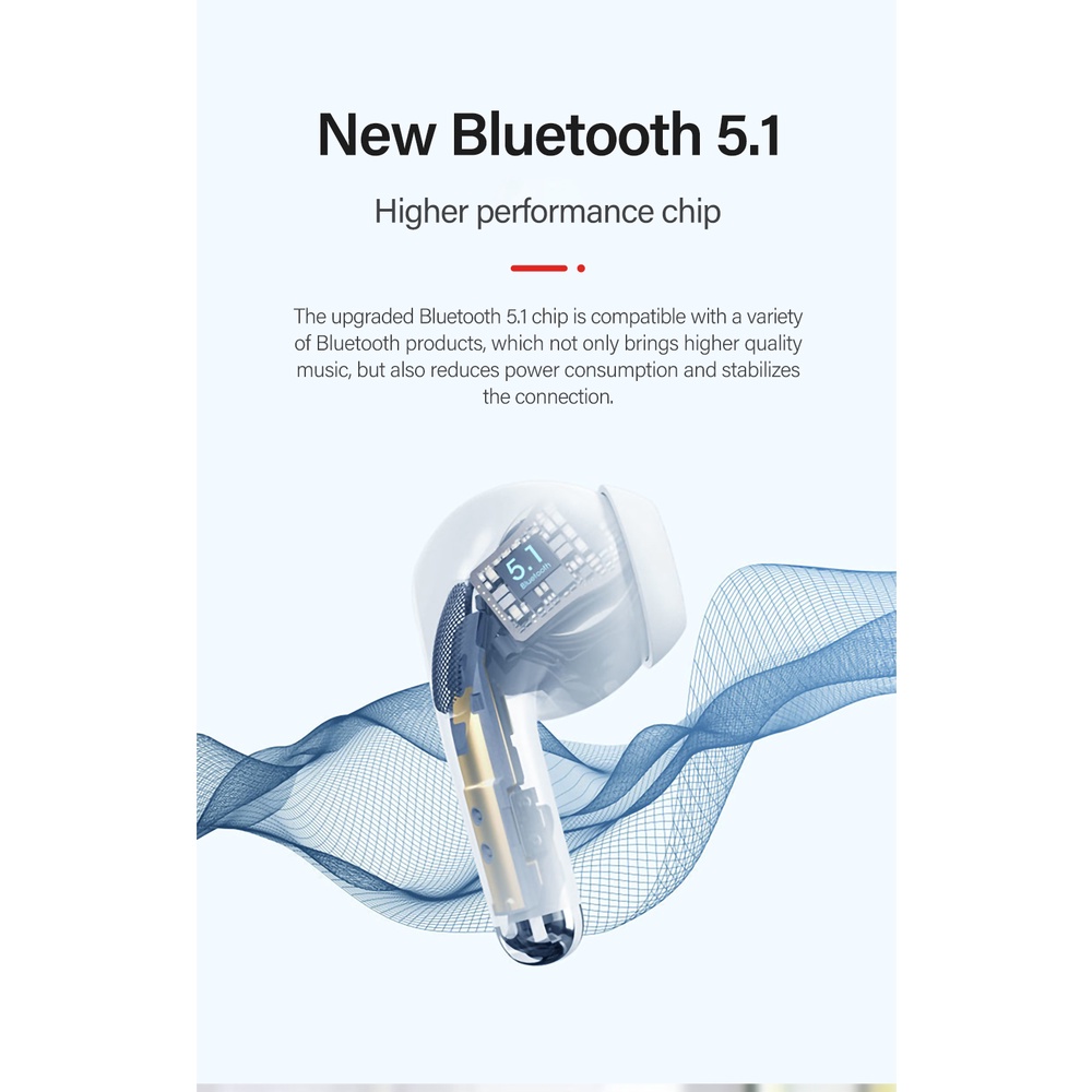 Lenovo LP40S 2022 5.1 Wireless Bluetooth Headset Support Microphone/Waterproof/Included Headphone Case