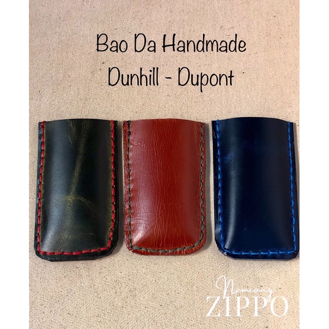 Bao da dunhill, dupont bỏ túi handmade