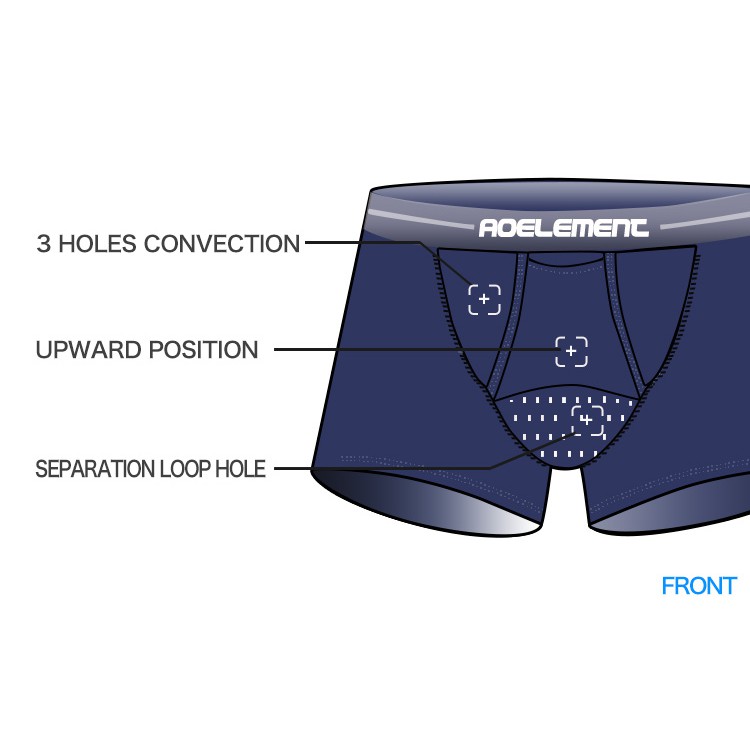 Quần lót boxer quyến rũ thoải mái hợp thời trang cho nam 035