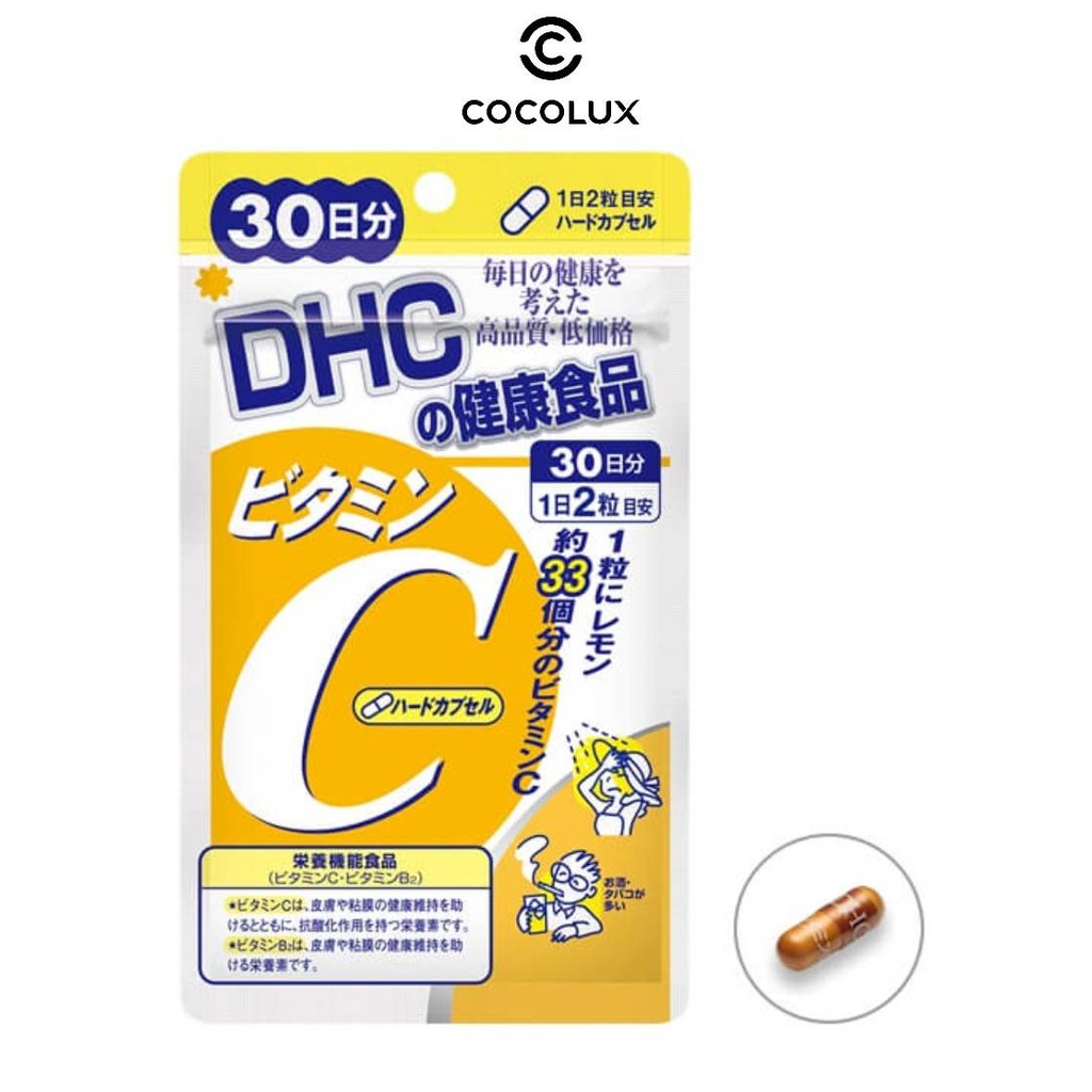 Viên uống DHC Vitamin C 30 ngày-[COCOLUX]