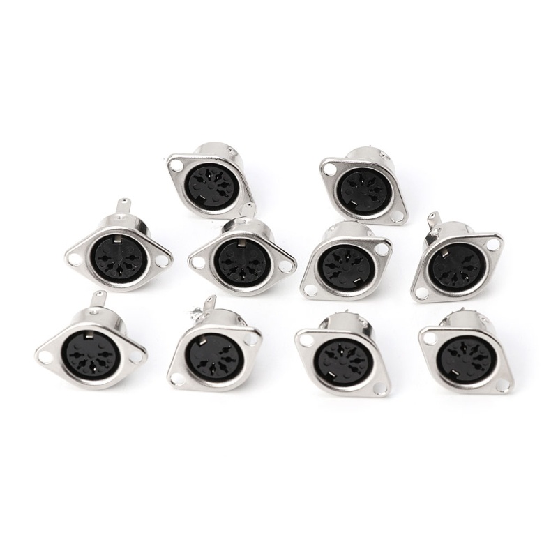 Set 10 Đầu Nối Cáp Âm Thanh 3 / 4 / 5 / 6 / 7 / 8PIN