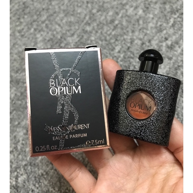 Nước hoa nữ Mini YSL Black Opium EDP 7.5ml hàng chính hãng dành cho tip phụ nữ bí ẩn quyến rũ