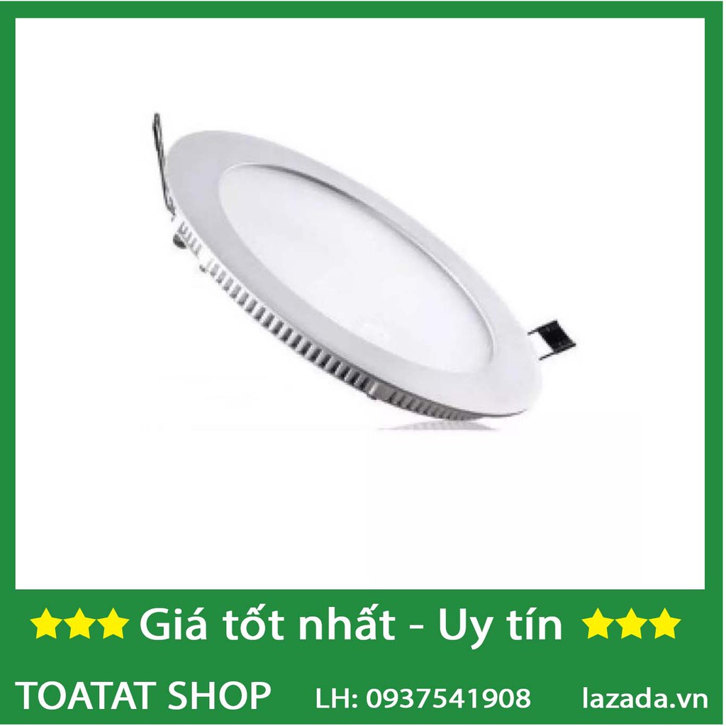 Đèn Led âm trần siêu mỏng 6w - BH: 12 tháng