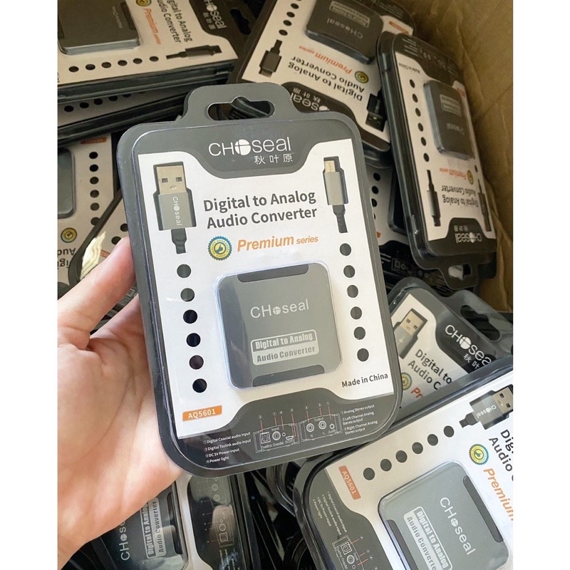 Bộ chuyển âm thanh quang Optical sang AV hãng Choseal Bản cao cấp