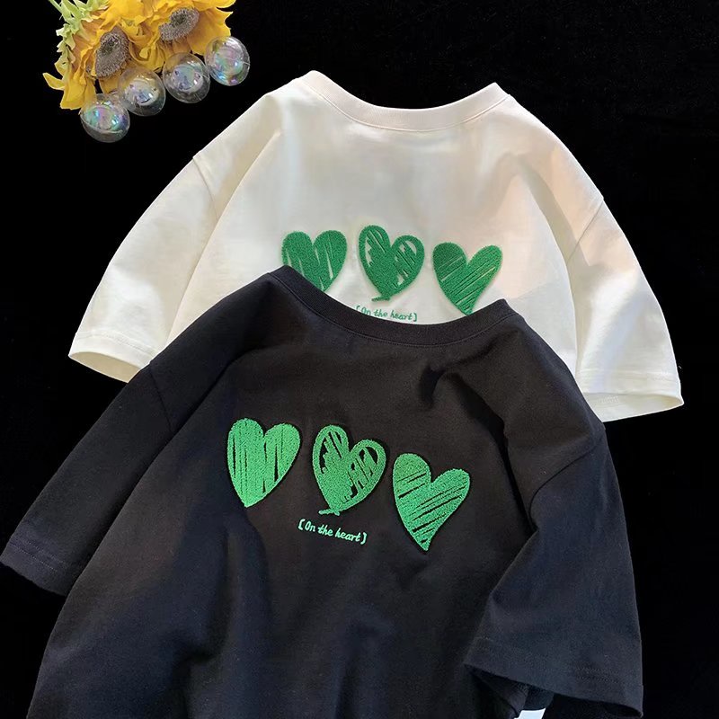 Áo Thun Tay Ngắn Cổ Tròn Dáng Rộng In Chữ Phong Cách Nhật Bản Thời Trang Mùa Hè Cho Nam Size M-5XL