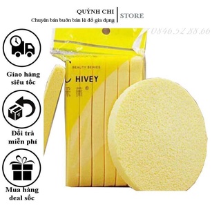12 Thanh Mút bọt biển rửa mặt tạo bọt Nhật Bản [Spa chuyên dùng]