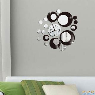 Đồng Hồ Dán Tường 3d Diy