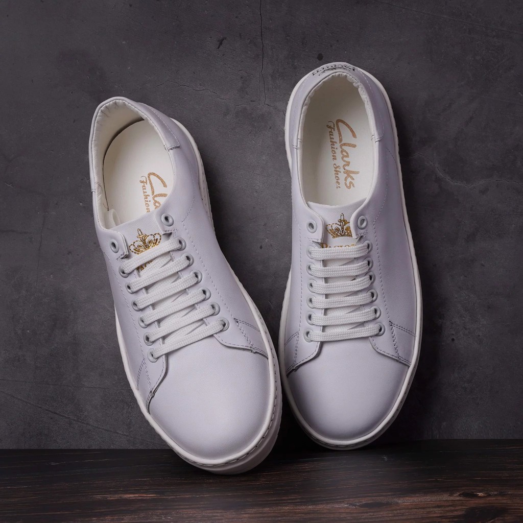 GIÀY SNEAKERS DA PACIOTTI BUỘC DÂY - TRẮNG