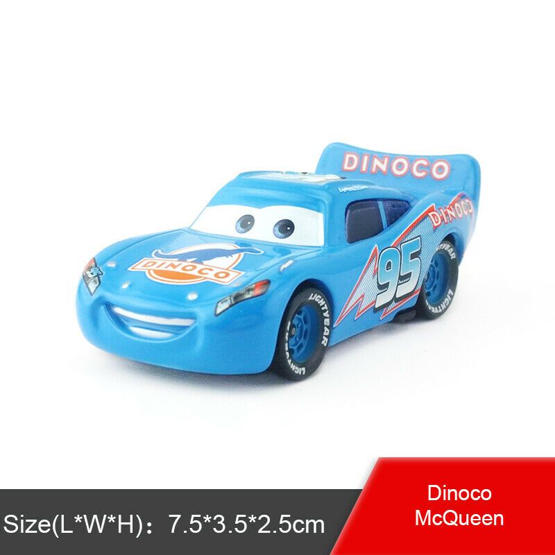 Disney Pixar Cars 2 3 Lightning McQueen Mater Jackson Storm Ramirez 1:55 Diecast Xe hợp kim kim loại Quà tặng đồ chơi trẻ em