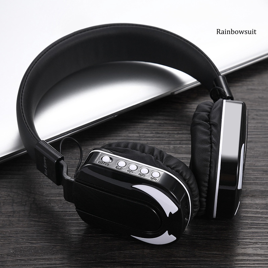 RB- BS77 Headphone Bluetooth 4.1 Luminous ABS Wireless Headphone for Phone