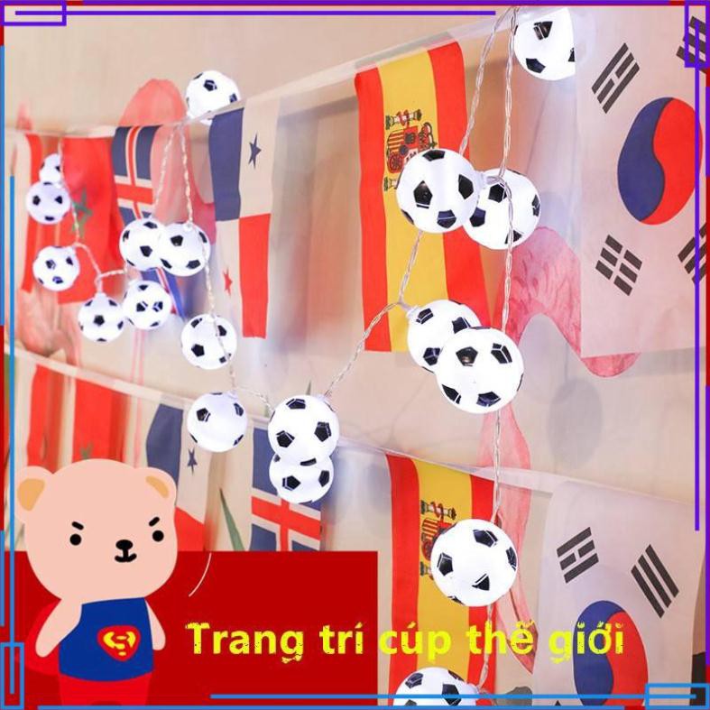 3M20đèn LED Football Chuỗi Lights nhựa bóng đá vòng hoa trí nội thất ấm trắng Home Kids Bedroom Đảng Xmas hoan Deco