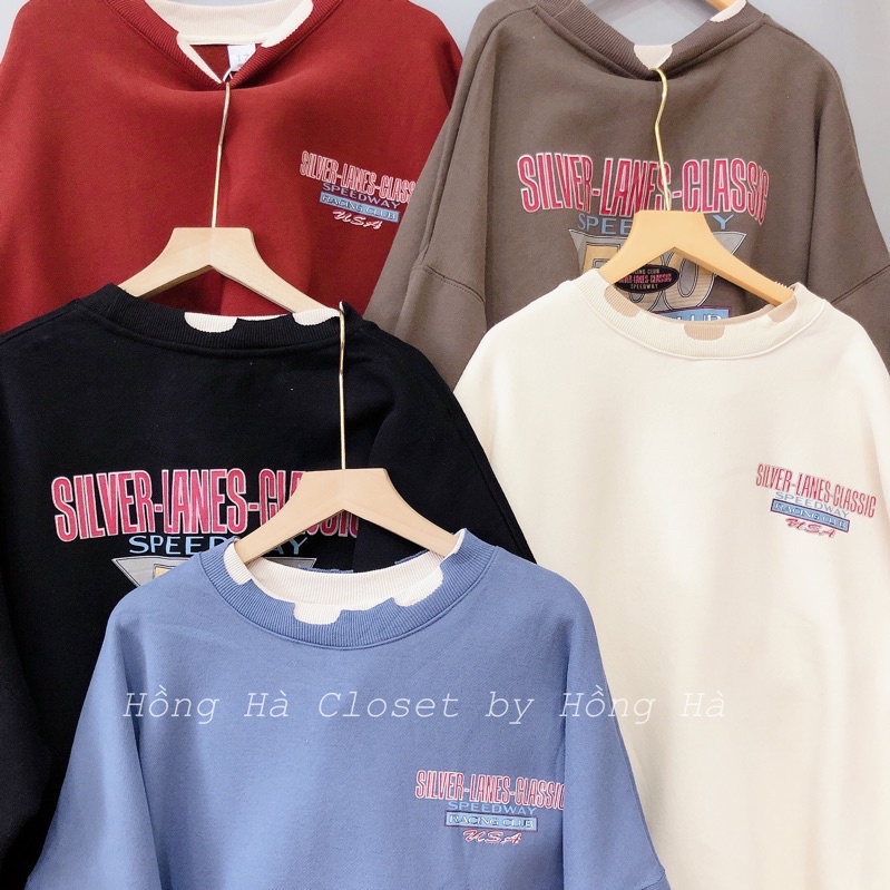 ÁO SWEATER NỈ BÔNG UNISEX