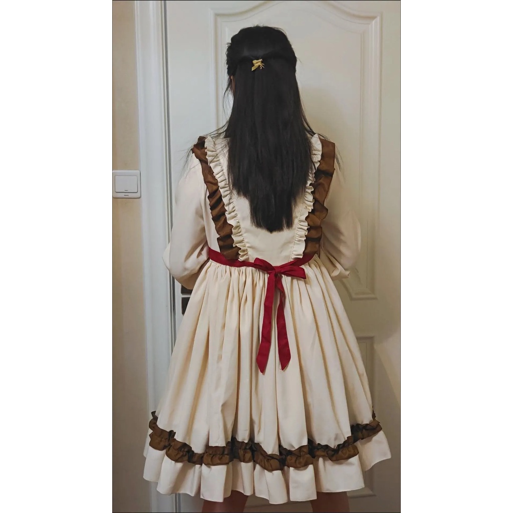 Đầm Lolita Thời Trang Thu Đông Xinh Xắn Dành Cho Nữ