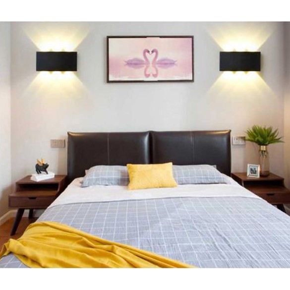 Đèn hắt tường rọi tia SIVANA ánh sáng vàng hiện đại loại chuẩn chống nước IP66 mắt LED xịn