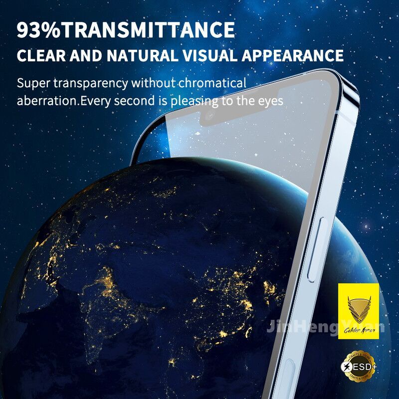 Kính Cường Lực HD Chống Tĩnh Điện Bảo Vệ Màn Hình Cho IPhone 14 13 12 Mini 11 Pro Max X XS XR Xsmax 6 7 8 Plus