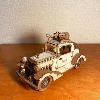 Mô hình gỗ 3d lắp ráp robotime xe hơi cổ điển vintage car tg504