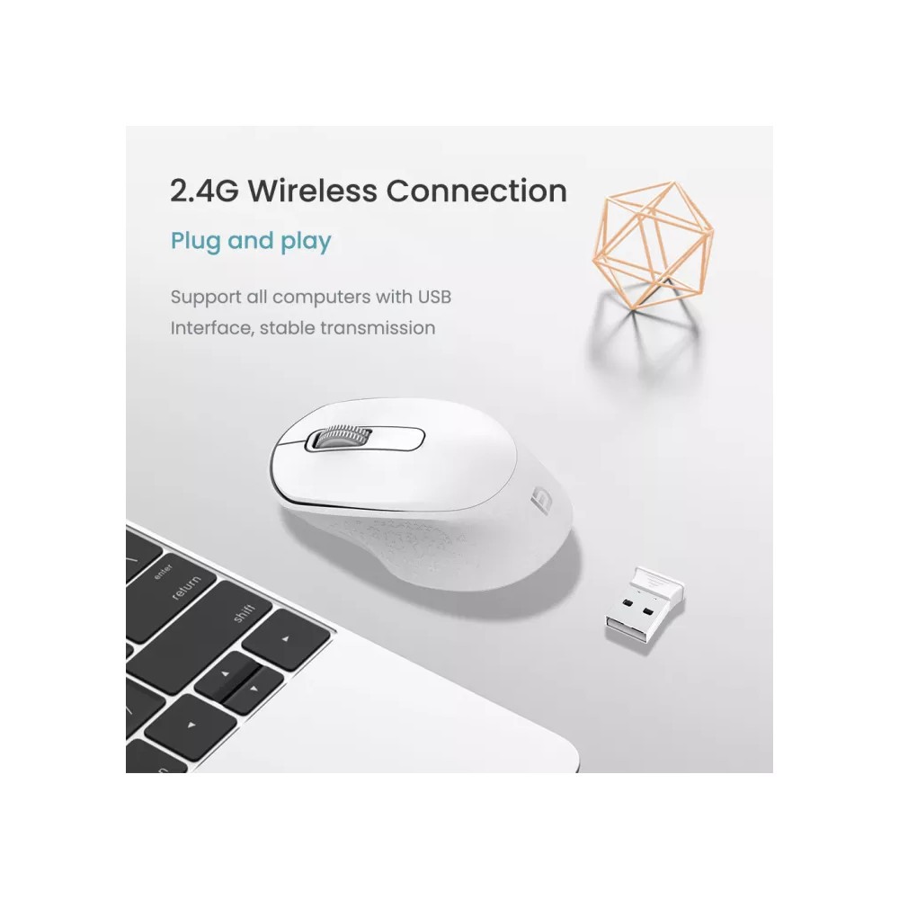Chuột không dây FD M701Y,nút silent cực êm, hỗ trợ 2 thiết bị kết nối Bluetooth 5.0/3.0,Wireless (có nano USB receiver)
