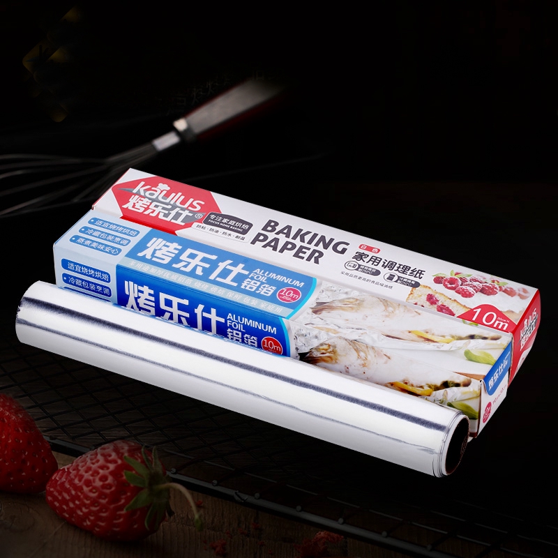 Giấy Bạc Nướng BBQ Size 30cm X 5m