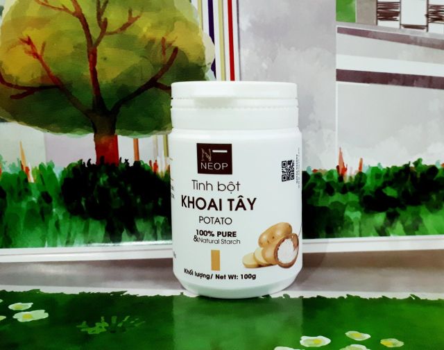 Tinh Bột Khoai Tây NEOP (Hà Lan) 100g - Dưỡng Da Trắng Mịn - Potato Starch - 100% Natural