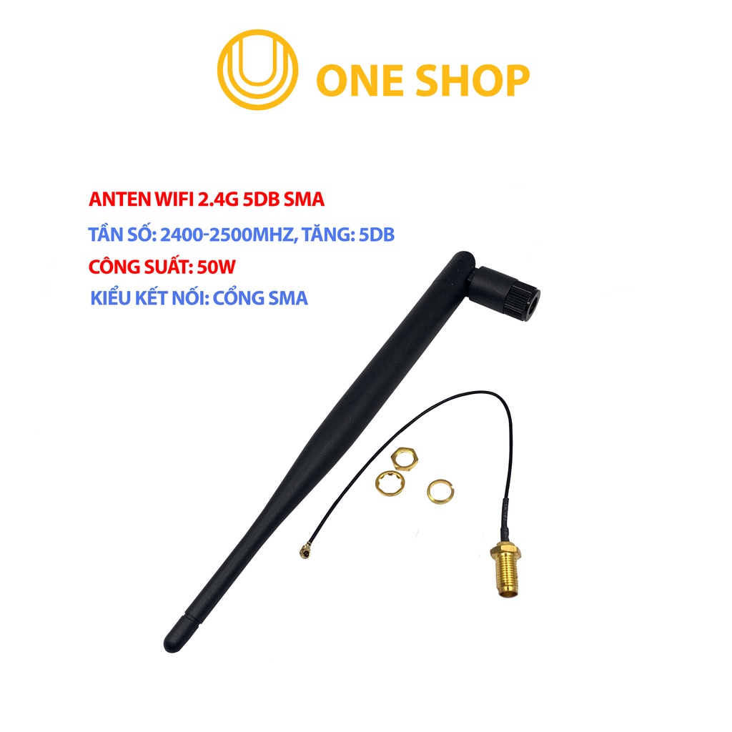 Anten Wifi 2.4G 5DB SMA