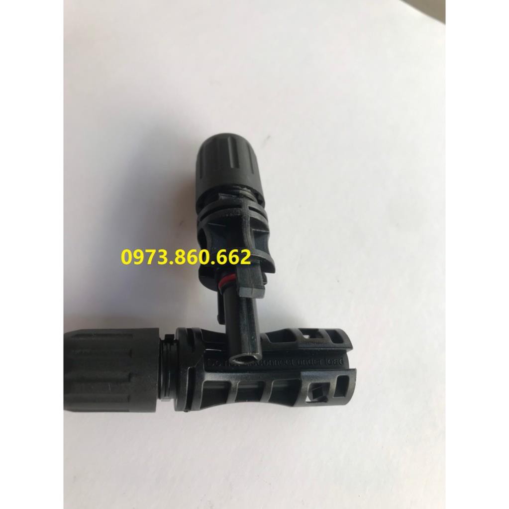 Giắc nối MC4 1500V loại tốt - Giắc nối dùng cho PIN năng lượng mặt trời -TBĐ -Thiết bị điện giá tốt