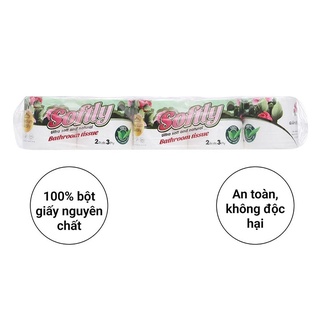 GVS 10 cuộn giấy vệ sinh Softly 3 lớp
