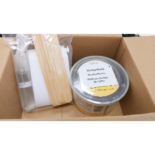 Combo sản phẩm Wax GIGI (Quà Tặng: dung dịch lau sáp, thanh gạt và giấy wax) | BigBuy360 - bigbuy360.vn