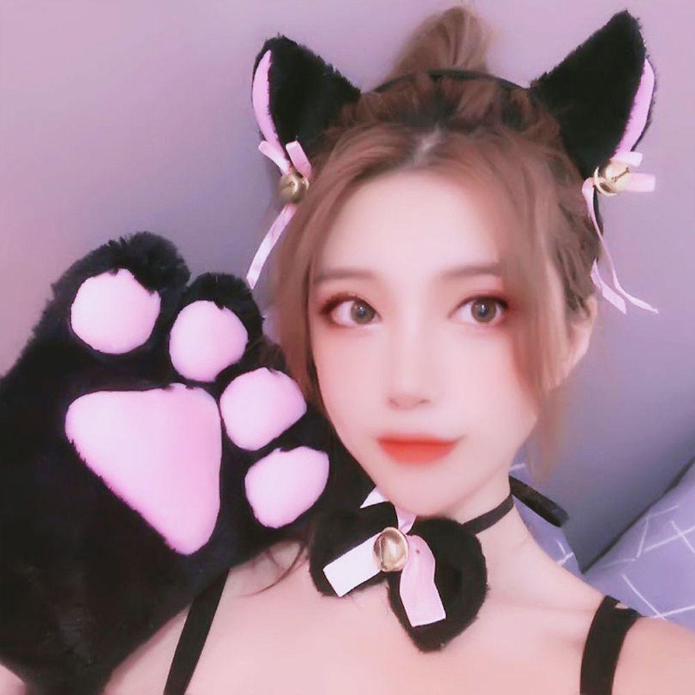 FORBETTER Vòng Cổ Choker Mặt Hình Móng Vuốt Dễ Thương